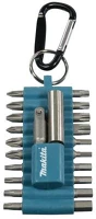 Makita P-81175 bit készlet 22 részes belső kerek hatlap (tx), kereszthornyú pozidriv kép