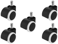 Malatec 9085 5db-os fehér irodaszékhez görgős lábak kép