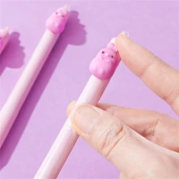 Manal IG5293 Zselés toll lazy stars 0,5 mm radírozható nyuszi rózsaszín betéttel kép