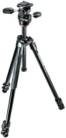 Manfrotto MK290XTA3-3W 290 XTRA 3 szekciós fotó állvány és MH804-3W 3D fotó fej állványszett kép