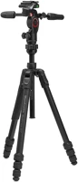 Manfrotto MKBFRTA4GTFB-3W Befree gt alu állvány tekerős zár +3d live fotó/videó fej kép