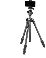 Manfrotto MKELMII4CMB-BH állvány gömbfejjel bluetooth távkioldóval és telefon tartóval fekete kép