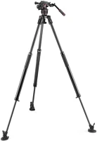 Manfrotto MVK608SNGFC Nitrotech 608 fej + 635 fast karbon állvány, szimpla láb kép