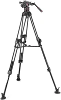 Manfrotto MVK612TWINFA Nitrotech 612 fej + 645 fast alu állvány, középterp. ikerláb kép