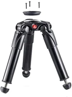 Manfrotto MVT535HH Alu szimpla lábas hi hat videó állvány, 75-60mm-es csészével kép