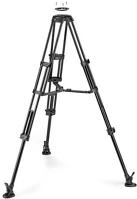 Manfrotto MVTTWINMA Alu videó állvány, ikerláb, kökzépterpesz, 100/75mm csésze kép