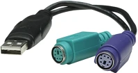 Manhattan 179027 Usb-2 x ps/2 konverter kép