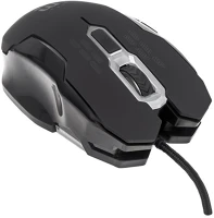 Manhattan 2400 DPI, LED, FEKETE egér - vezetékes gaming egér (optikai, 5 gomb és scroll, ) kép