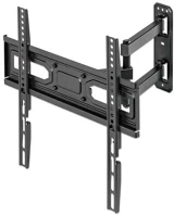 Manhattan 462419 forgatható, szintezhető, tv állvány fekete (max.vesa:400x400)(32