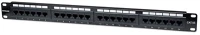 Manhattan 513555 Patch panel - cat5e utp patch panel, 24 portos, 1u, fekete kép