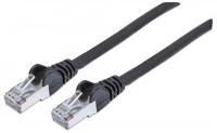 Manhattan 600MHZ, LSOH, 100% RÉZ, 5M S/ftp cat7 patch kábel 5m fekete kép