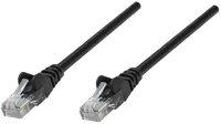 Manhattan CAT6A, LSOH, CU, 0.25M Kábel - s/ftp patch (rj45 to rj45, cat6a, lsoh, cu, 0.25m, fekete) kép
