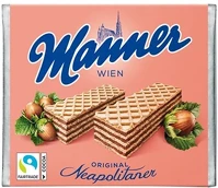 Manner 14.00239 Töltött ostya  mogyorós 75g kép