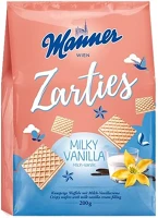 Manner 14.01149 Töltött ostya  zarties tejes és vaníliás 200g kép