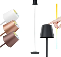 Manta DMD9 akkumulátoros álló led lámpa, fényerő és színhőmérséklet kép