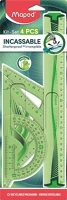 Maped 244304 Vonalzókészlet, műanyag, hajlítható, 4 darabos,  
