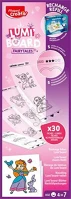 Maped 907096 Kreatív rajzkészlet, kiegészítő sablon,  