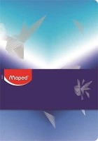 Maped 960003 Jegyzetfüzet, tűzött, a5, vonalas, „arctic jégvilág” kép