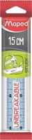 Maped COR_IMA245310 Vonalzó, műanyag, törhetetlen, 15 cm,  