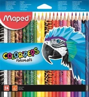 Maped COR_IMA832224 színes ceruza készlet, háromszögletű, maped 