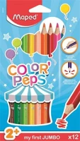 Maped COR_IMA834010 színes ceruza készlet, háromszögletű, vastag, maped 