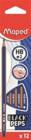 Maped COR_IMA850821 Grafitceruza, hb, háromszögletű,  
