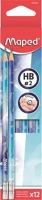 Maped COR_IMA851825 Grafitceruza radírral, hb, háromszögletű,  