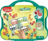 Maped COR_IMAC907091 nyomdázó készlet, foglalkoztató füzettel, bőröndben, maped creativ kép