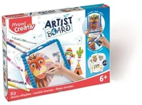 Maped COR_IMAC907101 kreatív készségfejlesztő tábla, átlátszó, törölhető, maped creativ kép