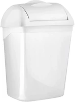 Mar plast A57901-A66401-A88301 Szemetes kuka intim tasak gyűjtő billenő fedéllel műanyag 8 literes kép