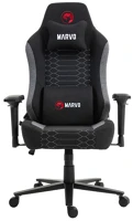 Marvo CH-178 GY Gcn  kahn gray gaming szék - fekete/szürke kép