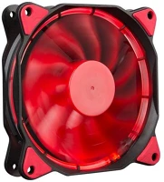 Marvo FN-12 RD Cooler 12cm -  (18db; max. 97,18 m3/h; 3pin csatlakozó; ház hűtésre, piros led) kép