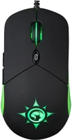 Marvo G980 Egér -  (pixart 3325, 6000dpi, 1000hz, 6 gomb, led, harisnyázott kábel, fekete) kép