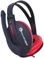 Marvo H8312 Fejhallgató -  (mikrofon, 3.5mm jack, hangerőszabályzó, nagy-párnás, 2.1m kábel, fekete) kép