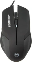 Marvo M205 BK Egér -  (optikai, 1600dpi, 6 gomb, fekete) kép