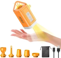 Master ROOSAN2000 Nano 2 akkus pumpa és kempinglámpa, felfújás/leeresztés funkció, 6,0 kép