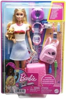 Mattel HJY18 Barbie: dreamhouse adventures utazó barbie baba kiegészítőkkel kép