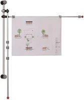 Maul 62530 Bemutatótábla tartó, fali, forgatható, kép