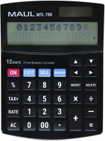 Maul MTL700 2 Számológép asztali  mtl700 2 soros 12 digit kép