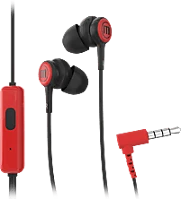 Maxell 304012.00.CN In-tips ep vezetékes fülhallgató - piros (304012.00.cn) kép