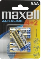 Maxell 18734 Aaa alkáli elem 4+2db/csomag kép