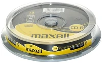 Maxell 22.00020 Írható cd  700mb 10 darabos kép
