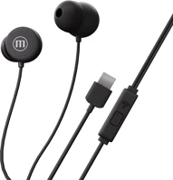 Maxell 52049 Vezetékes fülhallgató - fekete - usb-c (inbax) kép