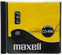 Maxell 624860.40.TW Újraírható cd  700mb 1-4x kép