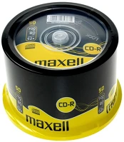 Maxell 628523.40.AS Írható cd  700mb 50 db/henger kép