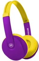 Maxell COR_MXFBT350LY fejhallgató, gyerek méret, vezeték nélküli, bluetooth, mikrofonnal kép