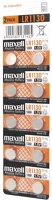 Maxell LR1130L-10BP-MAX Lr1130l 1,5v alkáli gombelem 10db/csomag kép