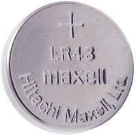 Maxell LR43L 1,5 v alkáli gombelem kép
