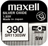 Maxell SR1130SW 1,55 v ezüst-oxid gombelem kép