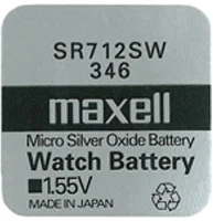 Maxell SR712SW 1,55 v ezüst-oxid gombelem kép